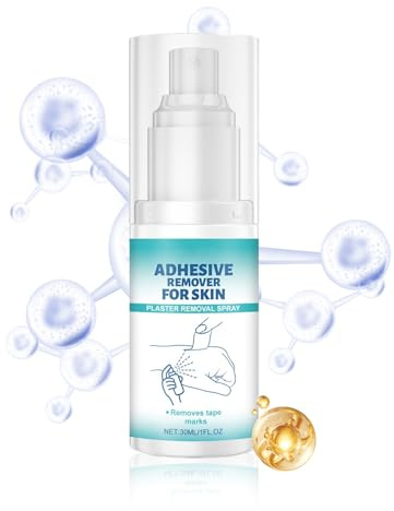 Removedor de adhesivo para la piel, 50 ml, sin picaduras, calmante, multiusos, cinta adhesiva líquida para mujeres, hombres, adultos, calcomanías, ropa, muebles, vidrio, hogar, viajes diarios