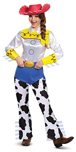 Förklädnad dam plus size Jessie Deluxe vuxen kostym, multi, X-Large