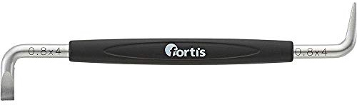 Tournevis coudé 4 +4 x100mm FORTIS