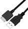 Adhiper Ersatz WMC-NW20MU USB Data Sync Ersatzkabel Kabel Netzkabel Kompatibel mit Sony Walkman MP3 MP4 Player und NWZ-A726/A728/A815/A729/A816/S615/S616/S618 (1M)