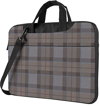 AOOEDM Outlander Fraser Tartan Plaid Laptop Aktentasche mit Lehrertasche