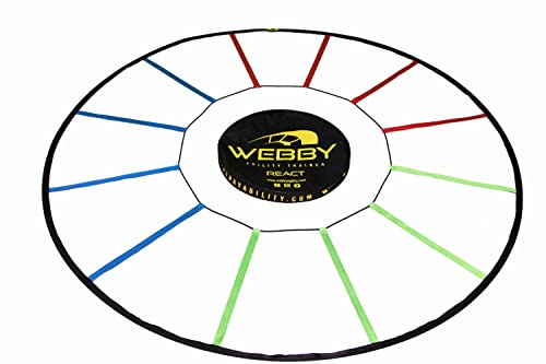 Webby Réagir Échelle d'agilité « », Noir, Rouge, Bleu et Vert