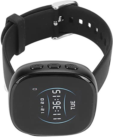 Videoregistratore Guarda Smart Clock Smartwatch con Funzione di Registrazione Orologio con Cancellazione del Rumore Cancellazione Attiva del Rumore Domestico per Lettori Mp3,