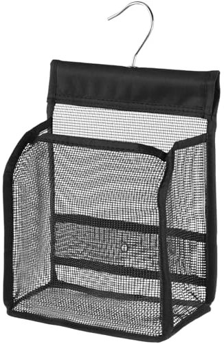 Tomtary Hanging Peg Bag, Peg Basket for Washing Line with Hanger, Easy Hanging Hook for Peg Storage, Reusable Clothes Pegs Bag Washing Laundry Bag for Home and Garden