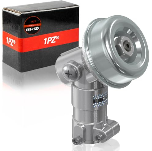 1PZ ES1-HG5 24 mm y 7 Dientes Caja de Engranajes de desbrozadora con desviador de ángulo Caja de transmisión de cortadora de césped Cabezal de Engranaje Universal para desbrozadora cortacésped