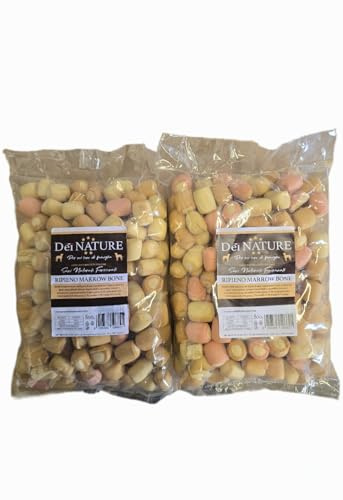 DEI NATURE 2-pack 800 g fyllda hundkakor för hundar, hundgodis, hundgodis - hundgodis