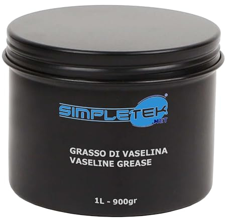 SIMPLETEK - Dose mit 1 l 900 g Vaselinefett, Schmiermittel, Reiniger, Säure, professionelle Pflege von Maschinen