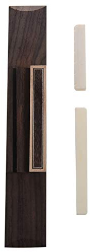 Quystetes Rosewood Konzertgitarre Steg & Rinderknochen Klassische Gitarre Sattel & Rinderknochen Klassikgitarre Sattel
