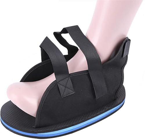 Scarpa post-operatoria regolabile, scarpa post-operatoria for piede sinistro o destro, stivale medico con adesivo magico facile da indossare, ideale for il recupero da fratture del piede e delle dita,