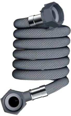 Washing Machine Inlet Hose Flexible Dishwasher Inlet Hose Extension Corrugated Washer Hose Adapter Bend Hose Replacement(3 m)