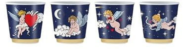 Bialetti – Set 4 bicchierini con angeli – Cielo Stellato
