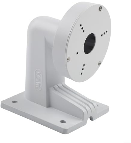 Sawhamale Soporte de montaje en pared de aleación de aluminio para DS-1272ZJ-110-TRS Soporte para mini cámara domo compatible con DS-2CE56D5T-IRM DS-2CE56D7T-ITM DS-2CE56F7T-ITM Blanco