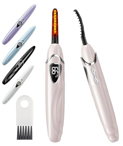 Heated Wimpern Curler Wimpernzange beheizbar, runpeak S600 beheizbare Wimpernzange mit präziser Temperaturregelung, Verbrühungsschutz & Auto-Off für langanhaltenden natürlichen Schwung