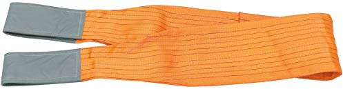 PETEX 47110535 Hebeband WLL 10.000 kg, Länge 5 m, Breite 300 mm, Orange