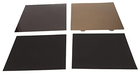 Zunate PEI-Stahlplatte, 300 X 300 Mm, PEI-Pulver-Carbonfaser, Doppelseitig, Magnetisches Heizbett-Kit, Ersatzzubehör für Ender CR 10 CR 10 Pro 3D-Drucker