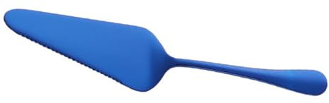 FELTECHELECTR Shovel Acciaio Inossidabile Per Dolci e Pizza Spatola Ergonomica Con Finitura Specchio Utensile Da Cucina Per Torta e Formaggio Blu