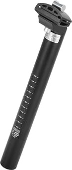Motoforti 31.6x300mm Bicycle Seat Post Aluminum Alloy Adjustable with Clamp Long-lasting