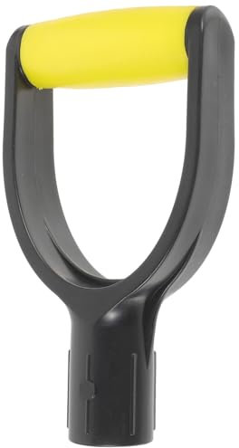 Angoily 1piezas Mango De Pala De Jardín d De Plástico Reemplazo Ergonómico para Trabajo Jardinería Cómodo y Ligero para y Plantar Exteriores