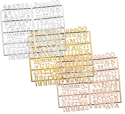 SHINEOFI 1 Satz Briefbrett Aus Filz Briefe Planke Tableau Stift Bretter Nur Letterboard-buchstaben Pinnwand Brieftafelsymbole Dreifach Schild Aus Kunststoff Symbol-brieftafel Plastik 3st