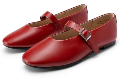 DREAM PAIRS Women's Ballet Mary Jane Flats Dress Round Toe Comfortable Casual Slip-on Flat Shoes Work Business Daily