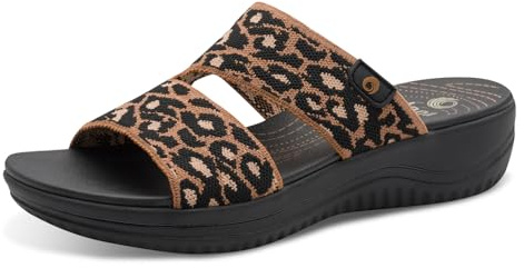 Jana Coshy Wedge/Plat Mule 8-27270-43, Sandalia con talón Mujer