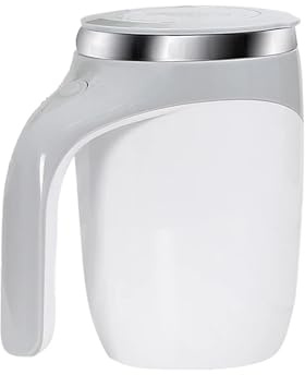 Taza mezcladora de café, Vaso Mezclador Automático De 380 Ml, Portátil, Recargable, Eléctrico, Agitador, De Acero Inoxidable, Magnético, Giratorio, Vaso Agitador,Autoagitadora