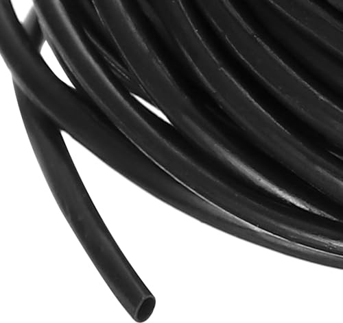 QUARKZMAN 10m Tubo De Manga De Cable De PVC Tubo Organizador De Cables Negro De 1.5mm para Envoltura De Blindaje De Alambre