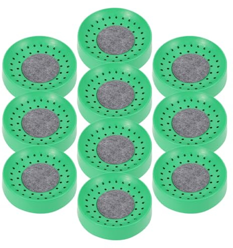 RORPOIR 10 Pezzi Nido per Cova Piccioni in Plastica Resistente, Ciotola per Nidi Uccelli Design Anti-ribaltamento, Accessori per Allevamento e Riproduzione in Gabbia
