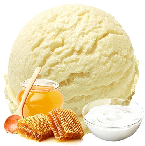 Mascarpone-Honig Geschmack für Speiseeis Gino Gelati Eispulver Softeispulver für Ihre Eismaschine (1kg)
