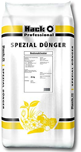 HACK PROFI Bodenaktivator 25 kg Bodenverbesserer mit NPK Dünger Universal