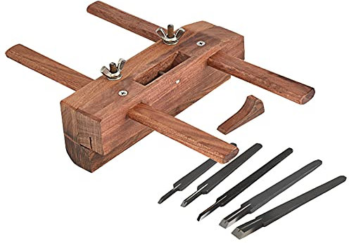 Putzhobel Handhobel Holzbearbeitungsflugzeug Manuelle Hobel Saure Asthobelung Einstellbare Öffnungs- und Schließweite für die Holzbearbeitung Heimwerker DIY Holzwerkzeuge