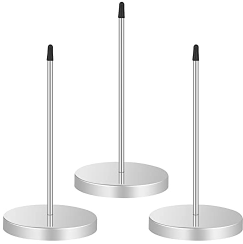 SOSPIRO 3pcs Receipt Spike Metal Bill Holder Straight Rod Spike