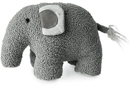 Blue Canyon Cute Elephant Door Stop, Grey