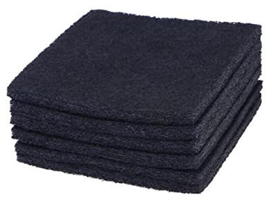 iplusmile 6 Piezas Filtro De Carbon para Arenero Filtro De Carbón para Arena para Gatos Filtro De Arena para Gatos Reemplazos De Filtro Bandeja De Arena Colador Detergente Encapuchado