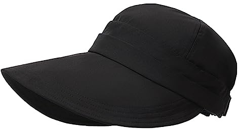 MAKFORT Sonnenhut Faltbarer Sommerhut Damen Atmungsaktiv Mütze Visor Cap Outdoor Hut für Golf Reisen Wandern