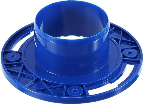 uxcell Universal Toilet Flange Repair, Closet Flange Fits 3-4 Waste Lines or Drain Pipes, Blue