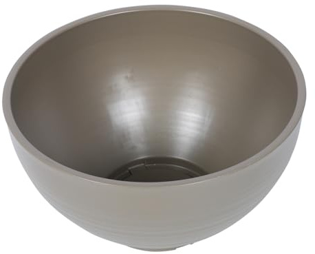 SOIMISS 1 Pieza Maceta Hidropónica De Piscicultura Macetero para Nenúfares para Pájaros Solar Artificial Ser Recipiente De Plantación Piscina Maceteros Yellow Resina De Polipropileno