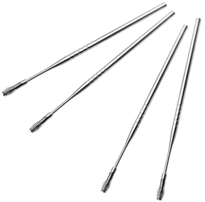 BESTYASH 4stücke Teiliges Set Ohrenschmalz Entfernung Werkzeuge Ergonomische Spiral Ohrstäbchen Für Sichere Und Effektive Ohrreinigung Tragbar Und Leicht Für Täglichen Gebrauch