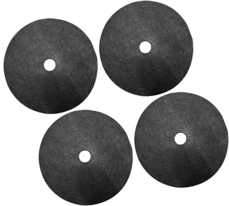 GETAJGHSD 10 Pezzi Telo Pacciamatura Traspirante Diametro per Giardino e Aiuole Copertura Terreno Antierbacce e Resistente per e Paesaggistica