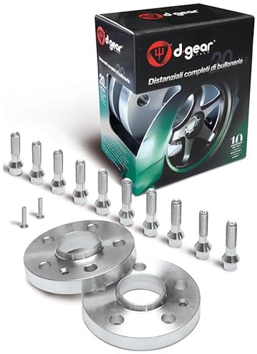 D-GEAR 1135853 Gr CP Spurverbreiterung mit Bolzen, 20 mm 5 x 112 D 66, 5