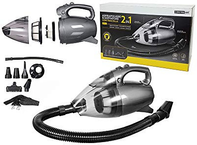 GENERAL TRADE GNR12067, L.DICTROLUX ASPIRAPOLVERE 600W Portatile, Nero, 600 W