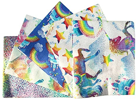 Fabric Palette - Once Upon a Time Fat Quarter Stoffpaket mit 5 Stück, 100 % Baumwolle (ideal zum Basteln, Quilten, Patchwork, Nähen)