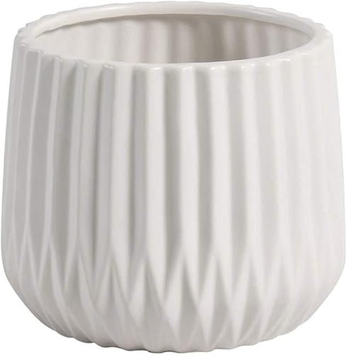 Maceta pequeña de cerámica para bonsái, estilo nórdico, forma geométrica, redonda, mate, blanco y negro, cactus, maceta de cerámica, macetas para suculentas, para el hogar y la oficina, boda, Navidad,
