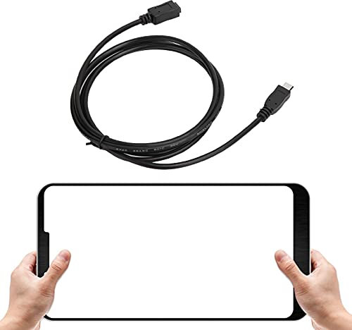 Jectse Cavo di Prolunga Micro USB Maschio-femmina, Doppia Schermatura, 1,5 M, per Prolunga di Ricarica Dati Tablet Telefono