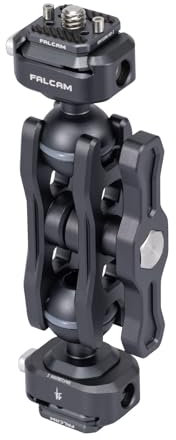 FALCAM F22 Dual Head Quick Release Articulating Magic Arm Kit Camera Mounting Adapter for Camera Cage Filmmaker Photographer