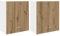 vidaXL Armarios Colgantes 2 uds “Lyon” Madera Roble Artisan