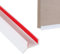 SWAWIS 1.7cmx3m Perfil de Sellado para Rodapié de Cocina Blanco, Banda de Sellado de Zócalos Silicone, Perfil de Zócalo para 15mm 16mm 17mm Rodapié, Resistente al Agua y al Polvo