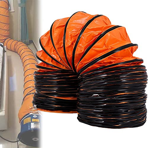 Condotto flessibile in PVC, tubo flessibile di estrazione del ventilatore portatile industriale, per soffiatore di estrazione industriale, ventilatore di estrazione portatile, estrattore di fumi di