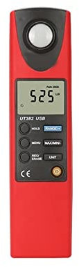 Belichtungsmesser Beleuchtungskörper-Meter 20000Lux-professionelles Pocket-Photometer automatischer Herunterfahren Datenspeicherung USB Datenübertragung für die Gestaltung von Bühnenbildern, die Fabri