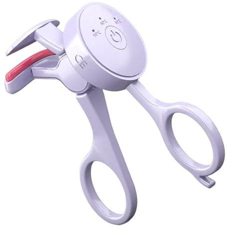 Heat Eyelash Curler, Klein Lash Curling Tool, Schnelles Aufheizen Elektrisch 3 Temp Einstellungen, Langanhaltender Wimpernzange für Mädchen